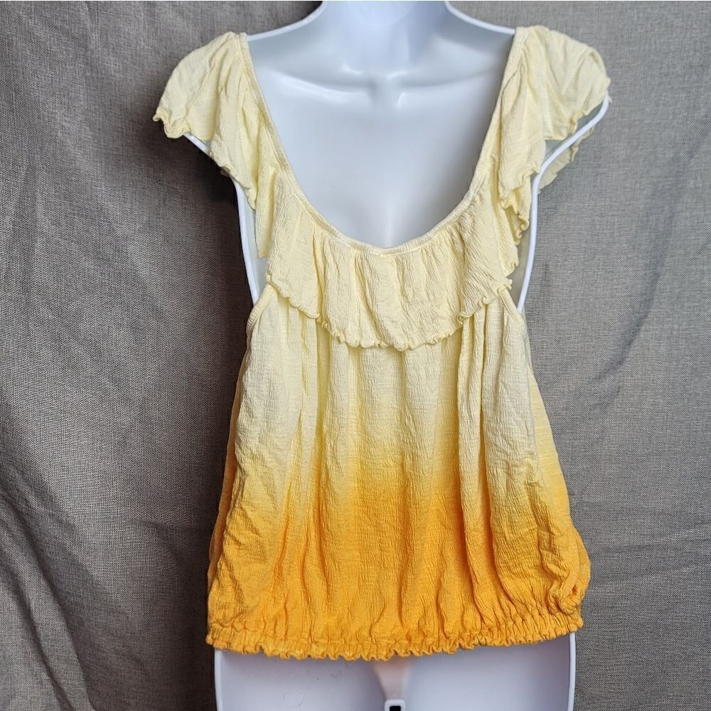 FREE PEOPLE Cora Lee Ombrè Top - Picture 5 of 8